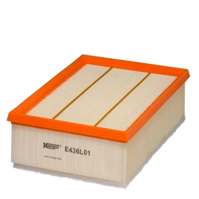 Bilde av HENGST FILTER E436L01 Luftfilter 80 169 246 Filterinnsats PEUGEOT: 307 SW, Hatchback, Stasjonsvogn, CITROËN: C4 I Coupé