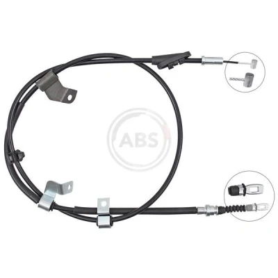 Bilde av A.B.S. K10072 Bremsekabel 1855 Skivebrems