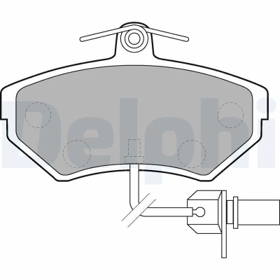 Bilde av Bremseklosser sett, Framaksel, audi,seat,vw, 8E0 615 115B, 698 151B, 151M, JZW698151G