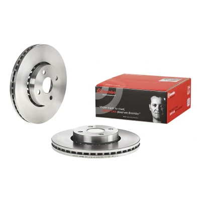 Bilde av BREMBO 09.9790.20 Bremseskiver 276 25 4 innvendig ventilert TOYOTA: Corolla IX Station Wagon, Verso, Sedan