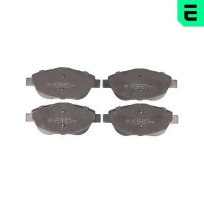 Bilde av OPTIMAL BP 12558 Bremseklosser framaksel CITROËN: DS3 Hatchback, C4 II Cactus, C3 Picasso, PEUGEOT: 2008 Stasjonsvogn, 208 Hatchback