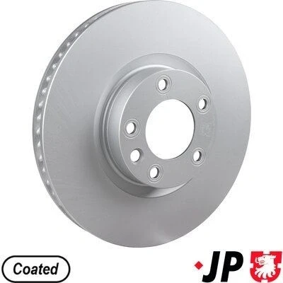 Bilde av JP GROUP 1163116580 Bremseskiver framaksel høyre 360 36 5 innvendig ventilert belagt PORSCHE: Cayenne, VOLKSWAGEN: Touareg II