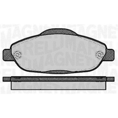 Bilde av MAGNETI MARELLI 363916060373 Bremseklosser PEUGEOT: 3008 I, 5008 308 I Hatchback