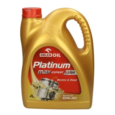 Bilde av Orlen Platinum Maxexpert A3/B4 10W 40 4l Motorolje QFS429B40 VOLKSWAGEN: Polo IV Hatchback, Transporter 5, Touran I, AUDI: A3 Sportback, A6 C6 Avant