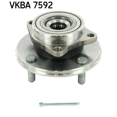 Bilde av SKF VKBA 7592 Hjullagersett med flens MITSUBISHI: GALANT 6
