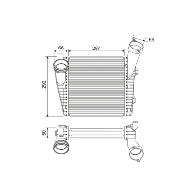 Bilde av Intercooler VALEO 818815