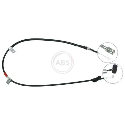 Bilde av A.B.S. K18757 Bremsekabel 1557 Skivebrems for høyre/venstre ratt SUZUKI: Baleno I Hatchback