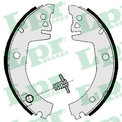 Bilde av Bremsesko sett, Bakaksel, skoda favorit, favorit forman, pick up, rapid, 115330140, 115330141, 115330142, 115330143, 115330144,