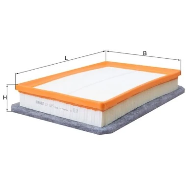 Bilde av MAHLE ORIGINAL LX 3685 Luftfilter 51,0 206 290,0 Filterinnsats OPEL: Meriva A