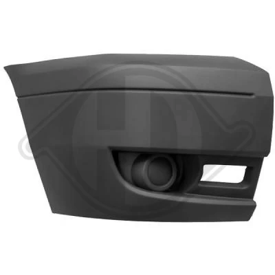 Bilde av DIEDERICHS Priority Parts 1455053 Tildekning, støtfanger foran venstre FORD: Transit Mk6 Flatvogn lastebil/Chassis, Van