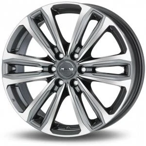 Bilde av MAK Safari6 Gun Metal Machined Face 8x18 6/139.7 ET20 B112