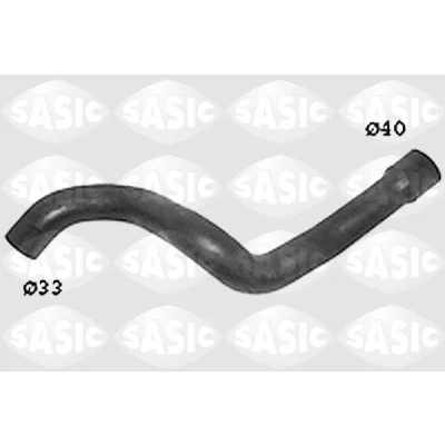 Bilde av SASIC SWH6769 Radiatorslange nedre venstre OPEL: Zafira A