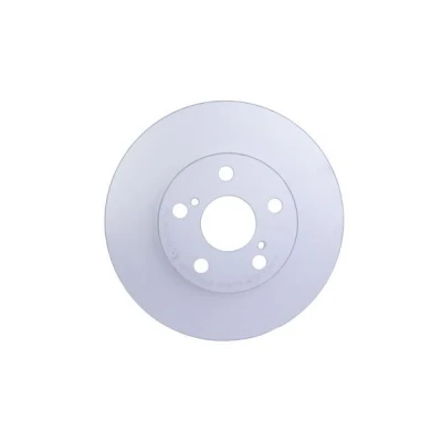 Bilde av HELLA PRO 8DD 355 116 981 Bremseskiver 255 25 05/07 100 innvendig ventilert belagt uten hjulfestebolt, hjulnav TOYOTA: Prius III Hatchback