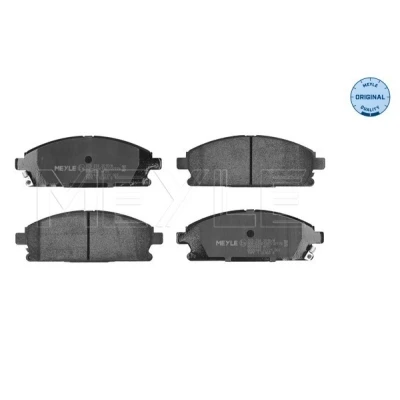 Bilde av MEYLE 025 234 2016/W Bremseklosser ORIGINAL Quality framaksel med akustisk slitasjevarsel antihyle blikk NISSAN: X Trail