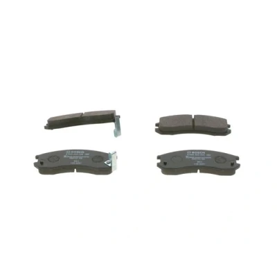 Bilde av BOSCH 0 986 493 790 Bremseklosser Low Metallic med akustisk slitasjevarsel MAZDA: 626 III Stasjonsvogn, Sedan
