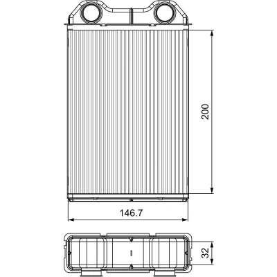 Bilde av VALEO 811533 Varmeveksler