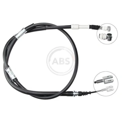 Bilde av A.B.S. K16697 Bremsekabel 1440 Skivebrems for høyre/venstre ratt TOYOTA: Corolla VIII Liftback, VII Compact