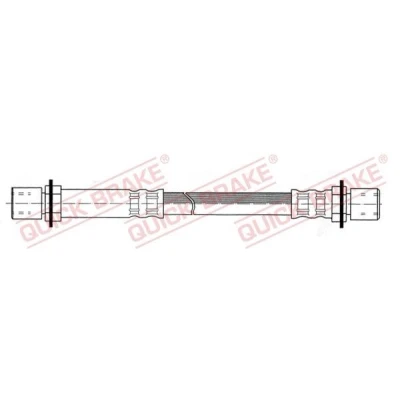 Bilde av Bremseslange, Framaksel høyre, venstre, toyota 4 runner ii, iii, hilux pick up iv, 9094702383, 9094702384, 9094702588