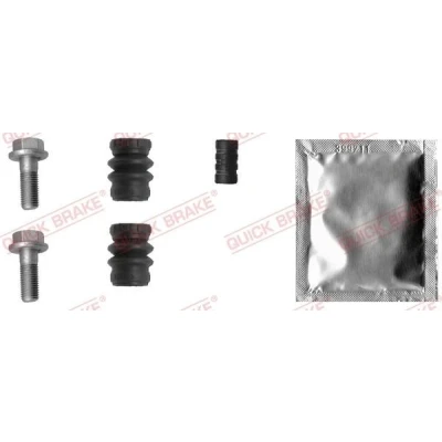 Bilde av QUICK BRAKE 113 1317 Føringshylsesett, bremseklave SUBARU: Forester III, Outback IV, Legacy 5, NISSAN: 200SX, ALMERA 1 Hatchback