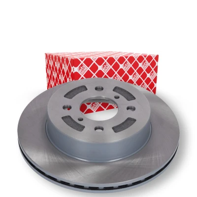 Bilde av FEBI BILSTEIN 108565 Bremseskiver framaksel 256,8 17 4 100 innvendig ventilert belagt SUZUKI: IGNIS I, 2