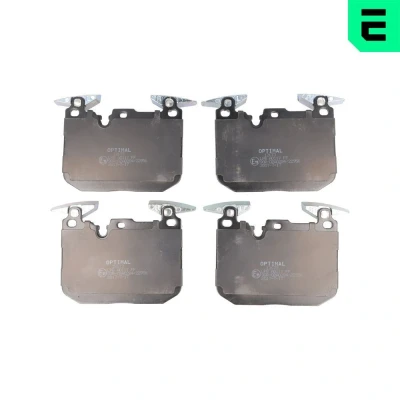 Bilde av OPTIMAL BP 12673 Bremseklosser framaksel med balansevekter BMW: 3 Sedan, Touring, 1 Hatchback