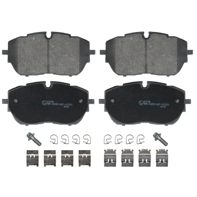 Bilde av BLUE PRINT ADP154257 Bremseklosser framaksel klargjort for slitasjeindikator med festemateriell PEUGEOT: 308 SW 2, I Hatchback, 3008 II SUV