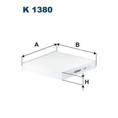 Bilde av FILTRON K 1380 Kupéfilter Partikkelfilter 215 30 IVECO: DAILY 6 , Pritsche/Fahrgestell
