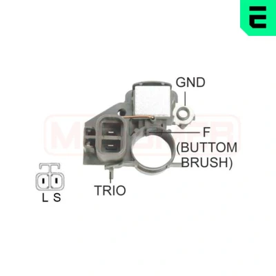 Bilde av Regulator, dynamo, mitsubishi galant iii, lancer celeste coupé, pajero canvas top i, sapporo ii, 23125 04P10, 23215 77