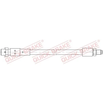 Bilde av QUICK BRAKE 32.216 Bremseslange 277 M10x1 BMW: X3