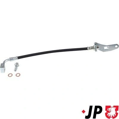 Bilde av JP GROUP 6561705280 Bremseslange høyre bakaksel 370mm M10x1 TESLA: Model S