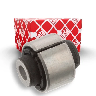 Bilde av FEBI BILSTEIN 45860 Styrestang Lagring ytre, venstre bakaksel, høyre bakaksel gummi med sliss Gummimetallager SKODA: Octavia 3 Combi