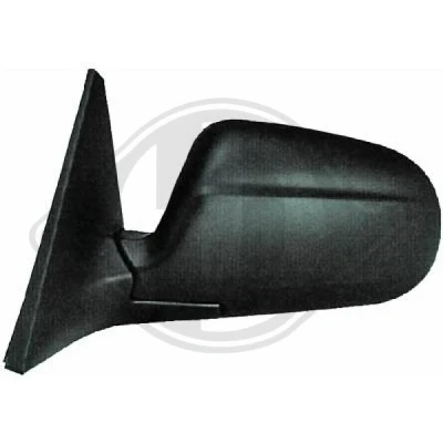 Bilde av Sidespeil Diederichs 5206325 venstre konveks, for elektrisk speiljustering, komplett speil HONDA: CIVIC 6 Hatchback