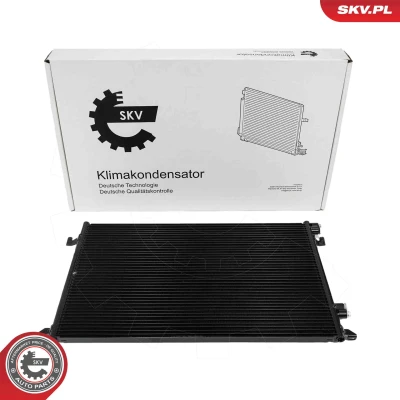 Bilde av Kondensator, klimaanlegg Esen skv 86SKV076 fiat, opel OE 13101840, 13114943, 1850077