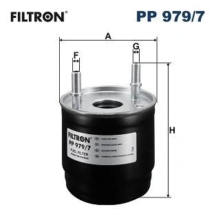 Bilde av FILTRON PP 979/7 Drivstoffilter ledningsfilter 10mm