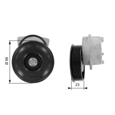 Bilde av GATES FleetRunner Micro V Kit T38203 Strammerull