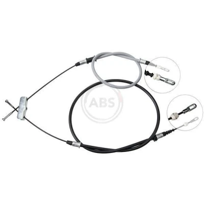 Bilde av A.B.S. K12018 Bremsekabel 1175, 1575 Skivebrems for høyre/venstre ratt