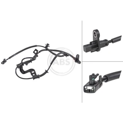 Bilde av A.B.S. 31867 ABS sensor aktiv 1050 svart HYUNDAI: i30 II Hatchback