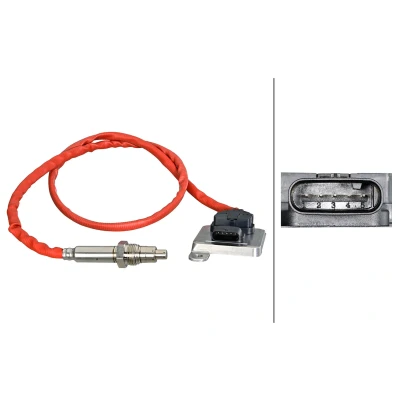 Bilde av HELLA 6PN 358 307 081 NOx sensor BMW: 5 Touring, Sedan