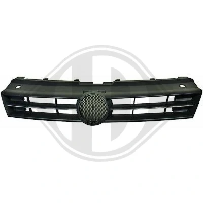 Bilde av DIEDERICHS 2206041 Radiatorgitter svart forkrommet kant VOLKSWAGEN: Polo V Hatchback