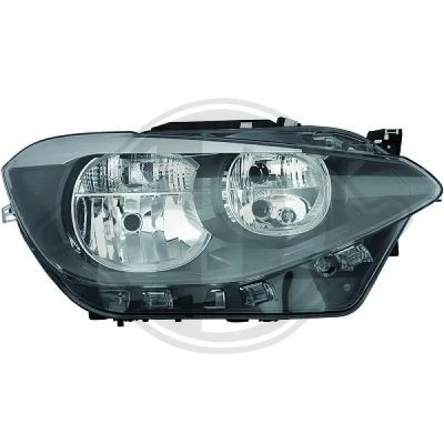 Bilde av DIEDERICHS 1281080 Frontlykter BMW: 1 Hatchback