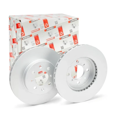 Bilde av FERODO PREMIER Coat+ disc DDF492C Bremseskiver 262 21 4 ventilert belagt med skruer HONDA: CIVIC 7 Hatchback, 6 Coupe, Jazz 3, LOTUS: Elise S2