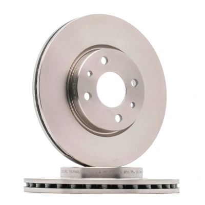 Bilde av DELPHI BG3574 Bremseskiver 257 22 4 ventilert oljet ubehandlet uten hjullager, ABS sensorring FIAT: Doblo I Cargo, 500 Hatchback, BRAVO 2