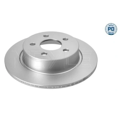 Bilde av MEYLE 715 523 0039/PD Bremseskiver bakaksel 280 11 5 108 fullt ut Sink lamell belagt