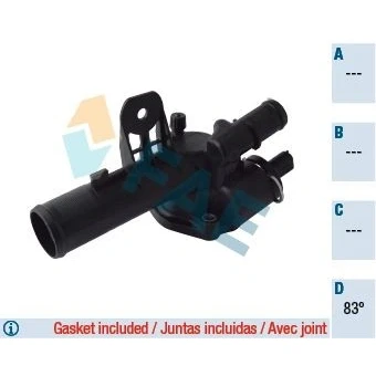 Bilde av Termostat, kjølemiddel, nissan,renault, 11 06 030 26R, 055 36R, 11060 00Q0K, 00Q0S, 82 00 954 328