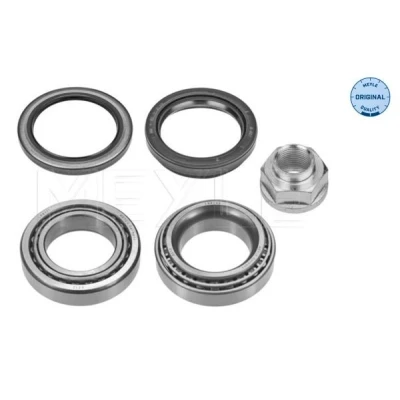Bilde av MEYLE 29 14 650 0001 Hjullagersett framaksel begge sider med tilleggsmateriale ORIGINAL Quality 60 konisk kulelager