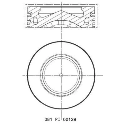 Bilde av Stempel MAHLE ORIGINAL 081 PI 00129 000