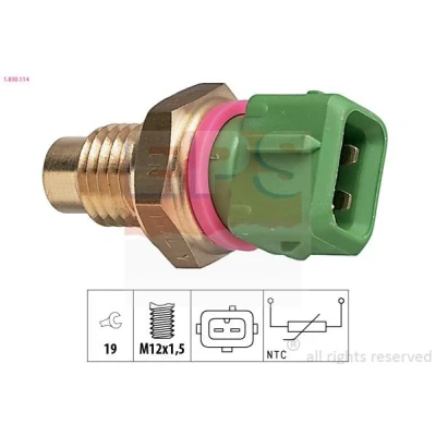 Bilde av EPS 1.830.114 Kjølevæsketemperatursensor Made in Italy OE Equivalent PEUGEOT: 306 Hatchback