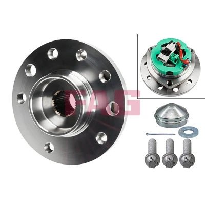 Bilde av FAG 713 6440 60 Hjullagersett Bildet viser leveranseinnholdet 137,00, 85,00 OPEL: Zafira A, Astra G CC, Caravan