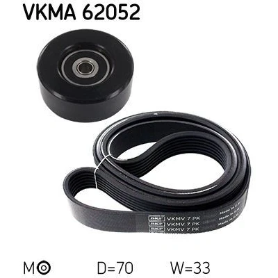 Bilde av SKF VKMA 62052 Kileribberem NISSAN: Qashqai / Qashqai+2 I