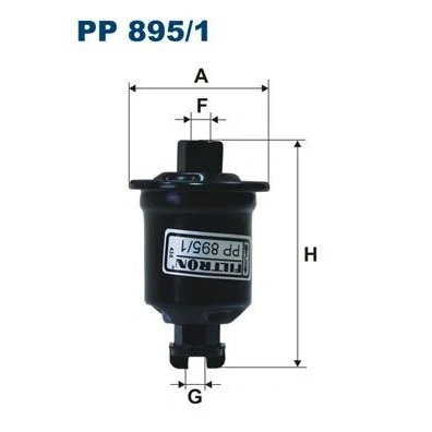 Bilde av FILTRON PP 895/1 Drivstoffilter ledningsfilter MITSUBISHI: Space Star